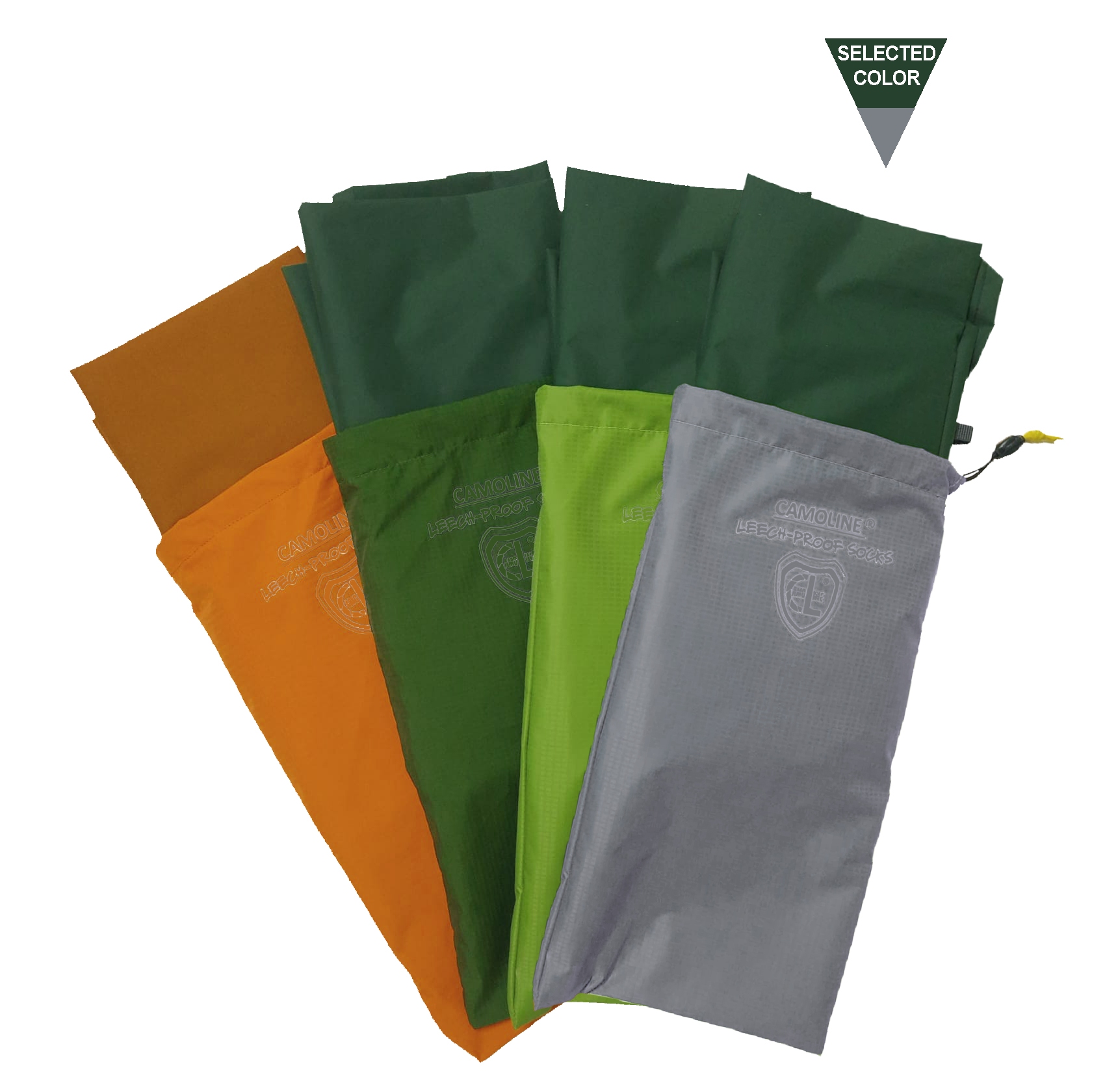 Leech Proof Socks (Olive,Grey) --- XL - Image 2